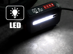 For camping or outdoor activities, an air compressor tire inflator with lighting can be useful.