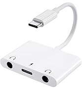 INVERSE NET Headphone Splitter for iPad,3 in 1 iPad Headphone Adapter,iPad Pro Headphones and PD ...