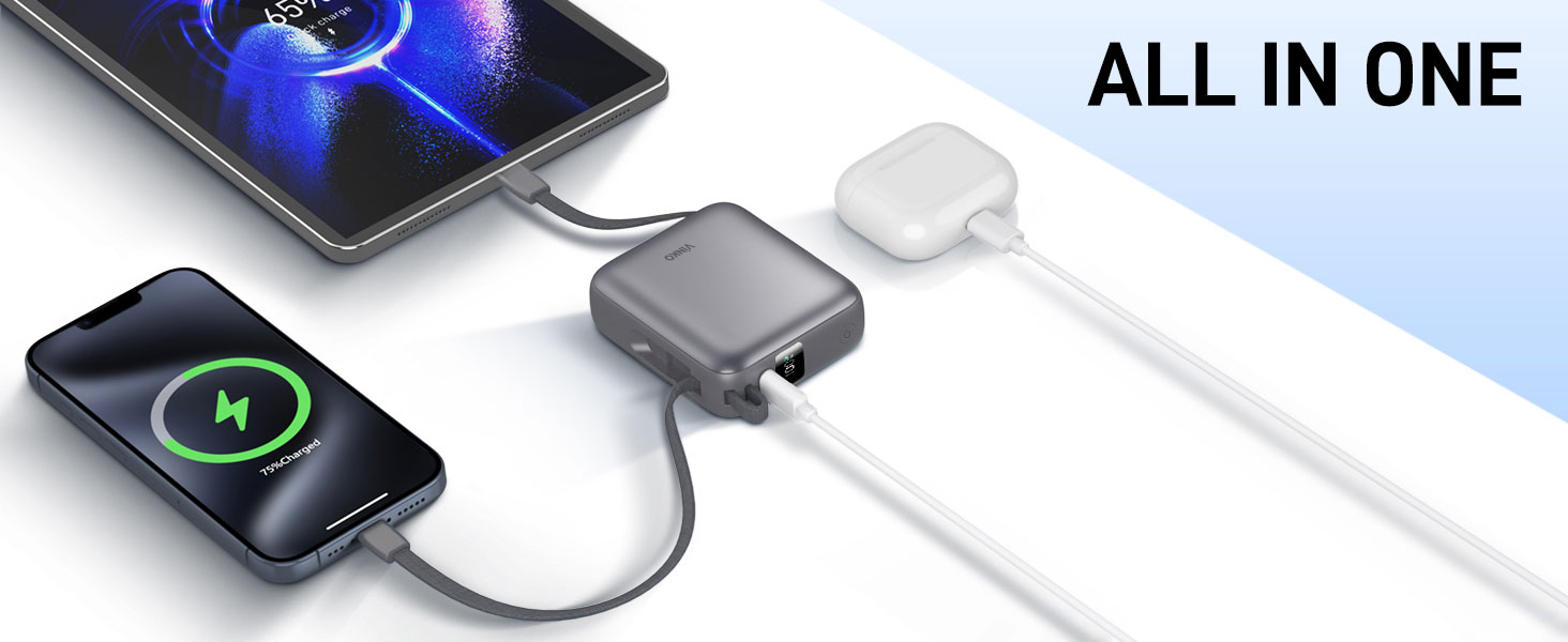 power bank for iphone 16 phone power bank iphone iphone 16 power bank powerbank with built in cable