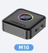 MOREGAX M10 RGB Upgraded Bluetooth 5.4 Audio Receiver Transmitter for TV Home Stereo/Speakers Blu...
