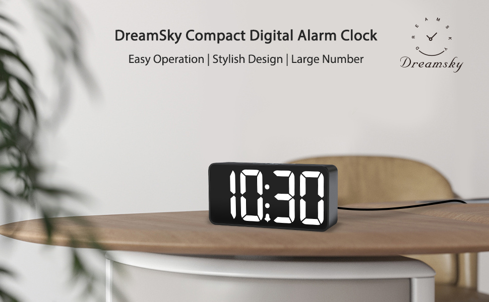 digital alarm clock for bedroom