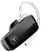 Motorola blue tooth mono headset over ear in ear headphones wireless touch controls control earbuds
