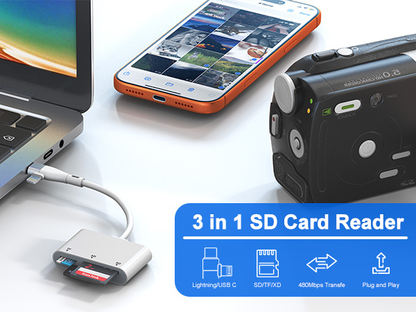 sd card reader for iphone
