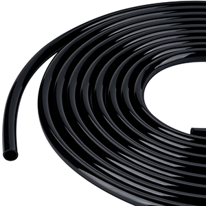 black vinyl tubing