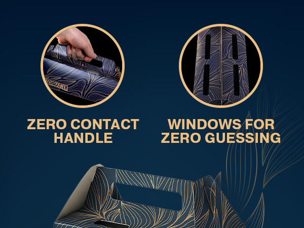 Catchmaster Catch &amp; Toss - No-See, No-Touch Mouse Traps Indoor for Home (2 pk) 