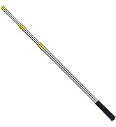FREGITO Fishing Harpoon, Stainless Steel Fishing Barbed Spear Aluminum Alloy Rod Gig Gaff with 8m...