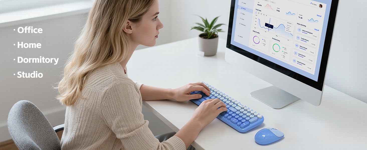 wireless keyboard and mouse combo