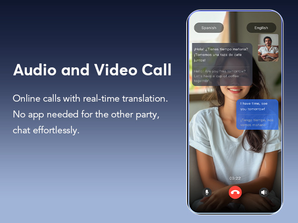 Audio and Video Call