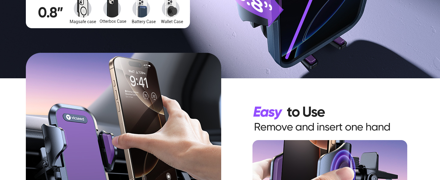 easy to use iphone car mount