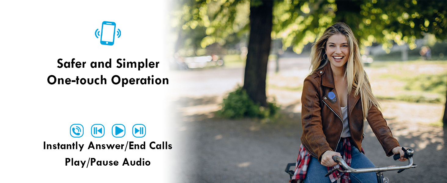 Wearable Speaker with Microphone