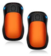 Hand Warmers Rechargeable, MKG 2 Pack Electric Handwarmers with 20Hrs Long Lasting and 3 Levels Q...