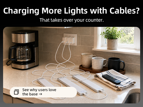 No more kitchen counter clutter.