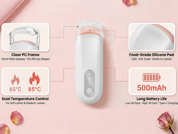 heated eyelash curler