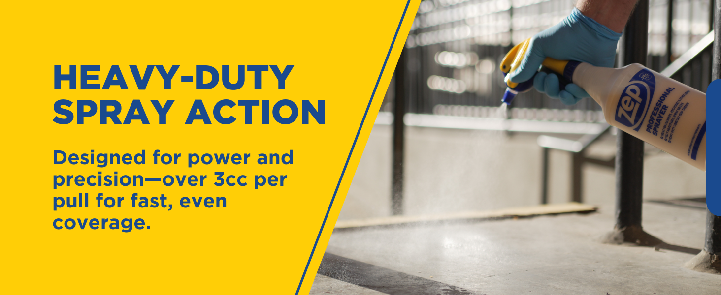 Designed for power and precision—over 3cc per pull for fast, even coverage.
