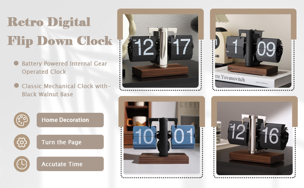 Auto Flip Clock