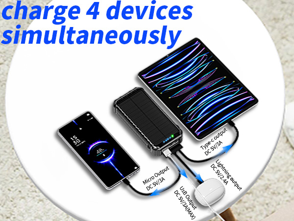 Built-in charging cable