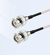 50 ohm BNC Cable 1ft