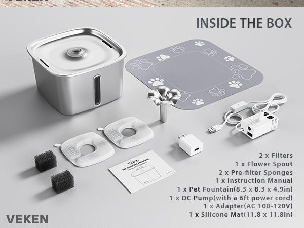 cat water fountain filter water fountain for cats automatic cat water dispenser