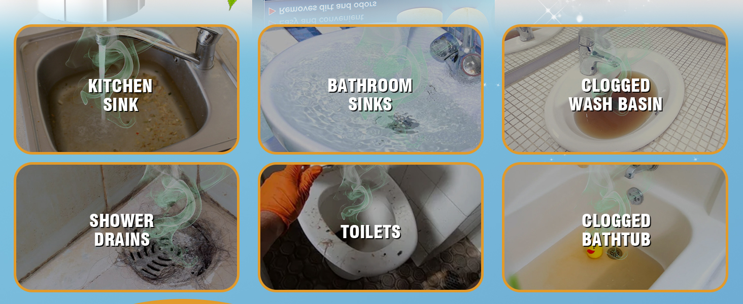 Smelly Drain Cleaner Tablets