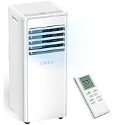 GRIDR Portable Air Conditioners, 8,000 BTU AC Unit for Bedroom with 4 Modes Cooling/Dehumidifier/...