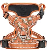 Timos Dog Harness for Medium Dog, No Pull Service Vest with Reflective Strips and Control Handle,...
