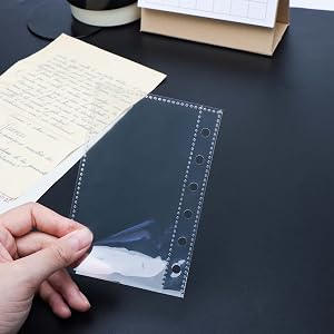 A7 1-Pocket Single Layer Sheet Protectors Binder Sleeves