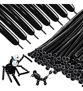 KAWKALSH 260 Balloons Long Balloons for Balloon Animals, Thickening Skinny Latex Twisting Balloon...