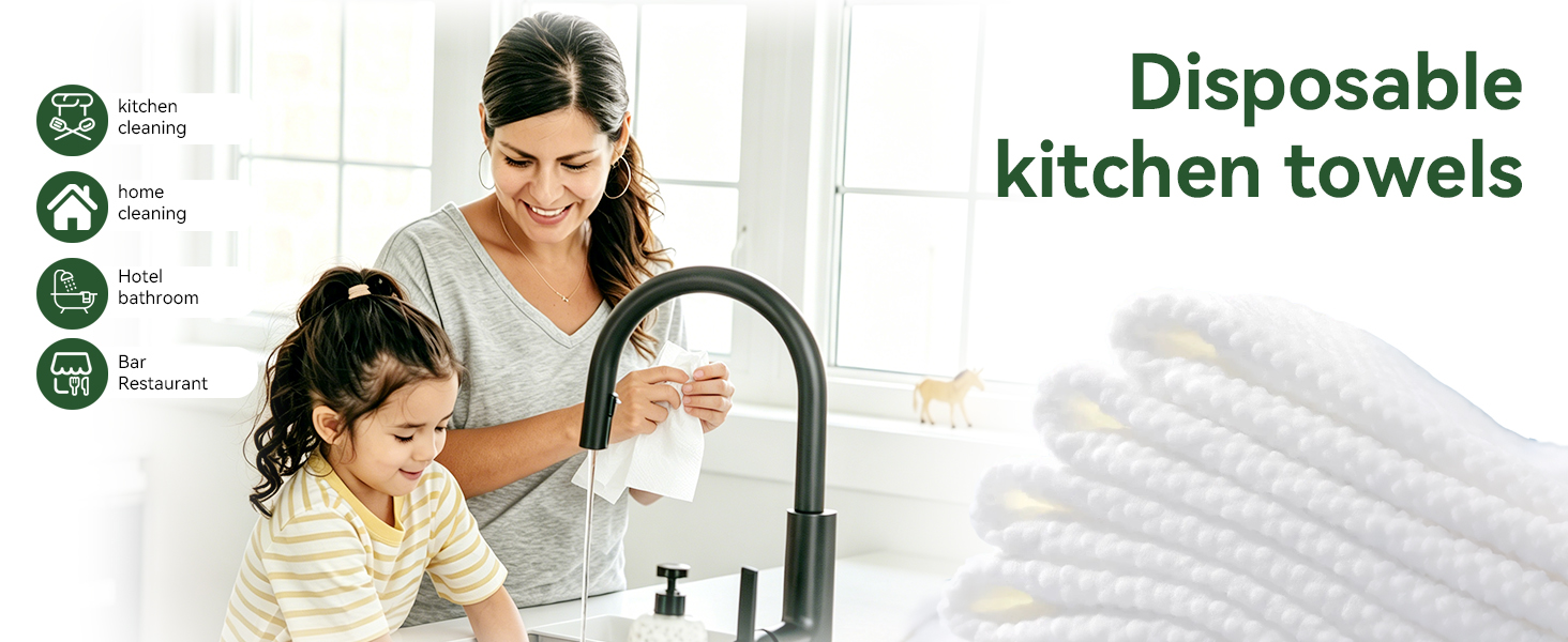 Disposable Cleaning washcloths