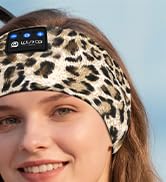 LOVE EYE Sleep Headphones Wireless Headband Headphones Bluetooth 5.4 for Side Sleeper Bluetooth H...
