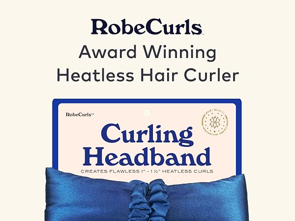 Award Winning Heatless Hair Curler
