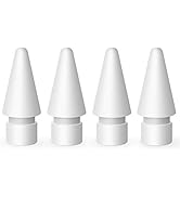 MEKO 4 Pack Replacement Tips for Apple Pencil 1st Gen &amp; 2nd Gen, Pen Nibs for iPad Pro Pencil- White