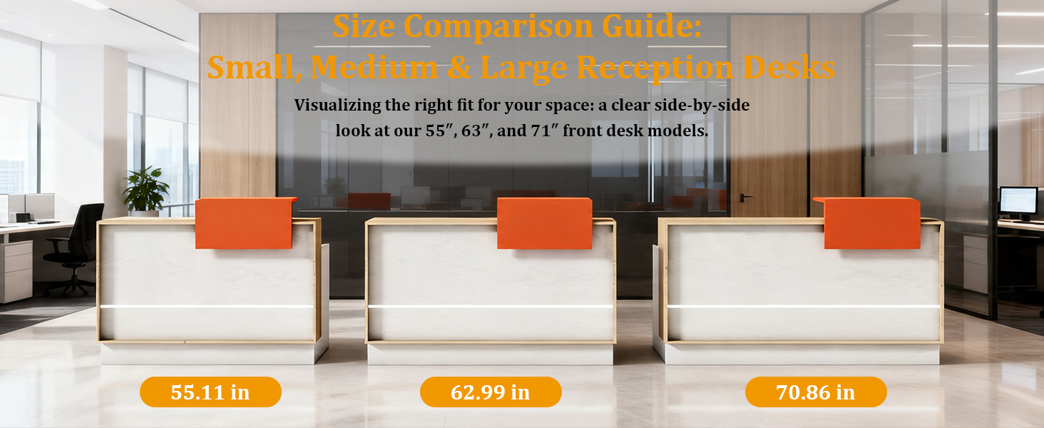 Modern Reception Desk