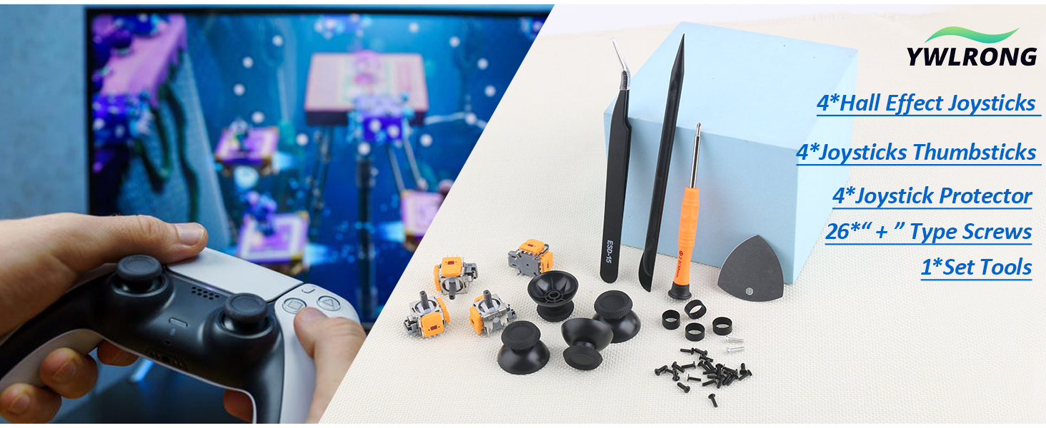 Joysticks Replacement for Sony Playstation 5 PS5