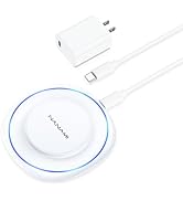 NANAMI Magnetic Wireless Charger Pad for iPhone &amp; AirPods with 20W PD | Compatible with iPhone 17...