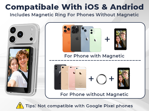 vlog selfie monitor screen iphone