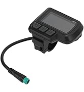 EN06 LCD Display for Electric Bike, Real-Time Battery Power Recording, Suitable for Voltage 24V 3...