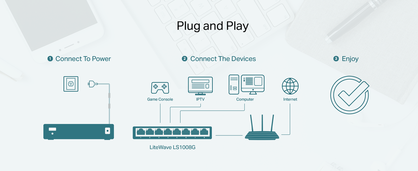 Plug and play switch