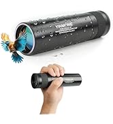 HD Small 7x32 Waterproof Monocular Handheld,with Clear Vision FMWC BAK4 Lens,Metal Body Heavy Dut...