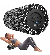 FITINDEX Vibrating Foam Roller for Muscle Deep Tissue, Back Pain Relief, Leg Foot Neck Massager, ...