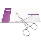 MJW Fishing Hemostat Locking Clamps Forceps 5" Stainless Steel Unhooking Pliers Dog Cat Pet Sciss...