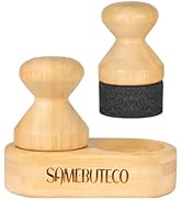 SAMEBUTECO Cutting Board Oil Wax Applicator for Food Grade Mineral Oil Board Natural Bamboo Appli...