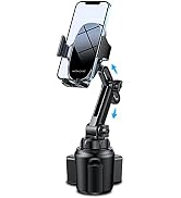 Miracase [Upgraded Version] Cup Phone Holder for Car, Universal Adjustable Long Neck Car Phone Mo...