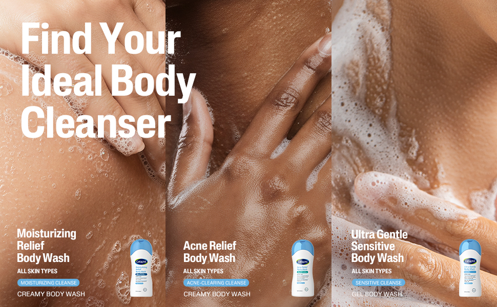 Find your ideal body cleanser
