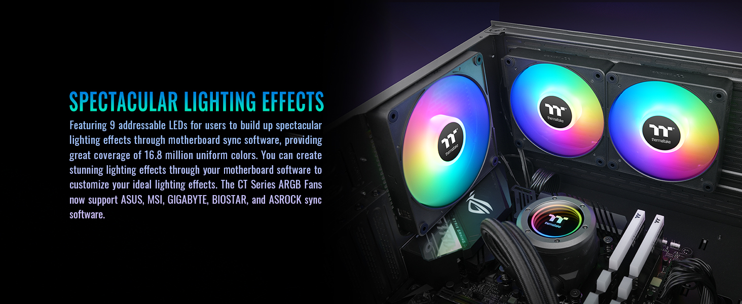 CT120 EX ARGB Sync PC Cooling Fan