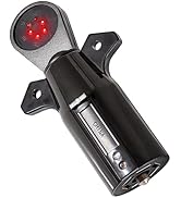 Oyviny 7 Pin Trailer Tester, 7-Way Trailer Light Tester, 7 Pin RV Trailer Plug Tester with Red LEDs
