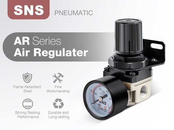 SNS Pneumatic AR2000-N02A Regulator