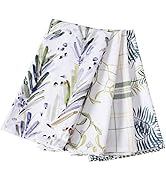 ACCENTHOME Cotton Multipurpose Kitchen Towel Set of 4 - Absorbent Bar &amp; Tea Towels | Leaf Garden ...