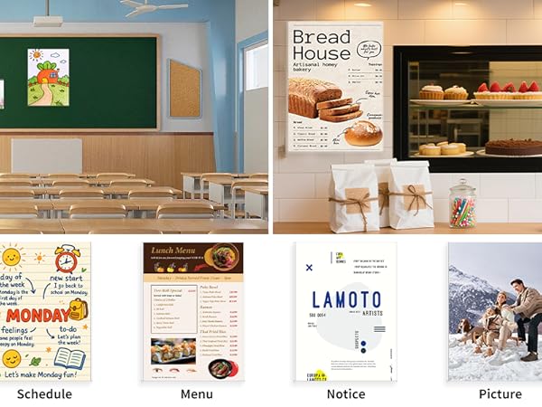 magnetic sign holder 8.5 x 11