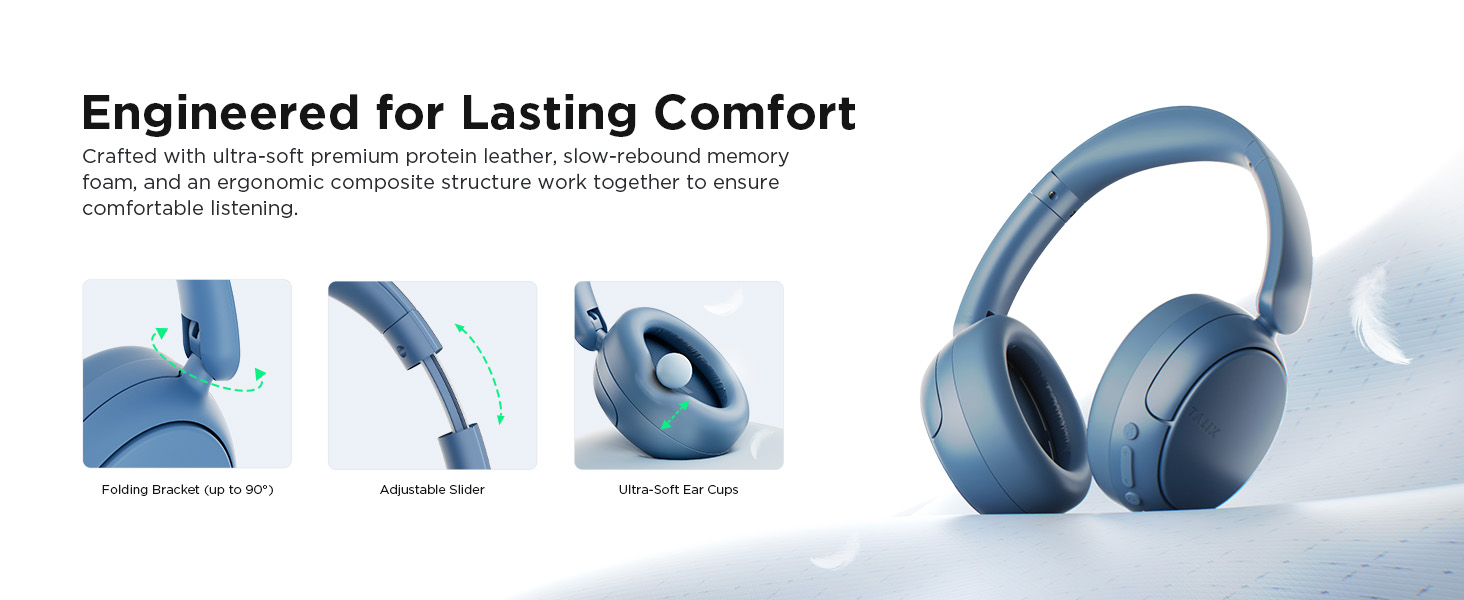 Bluetooth Over Ear Headphones