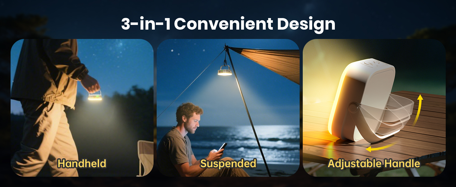 rechargeable camping lantern